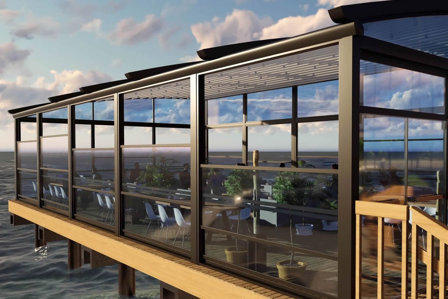 Hareketli Giyotin Cam